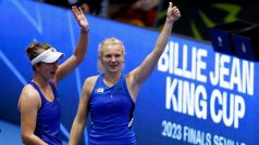 Barbora Krejčíková s Kateřinou Siniakovou vyhrály dohromady sedm grandslamů