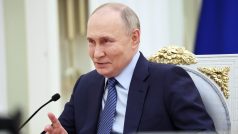 Vladimir Putin na snímku z 12. března 2024