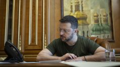 Ukrajinský prezident Volodymyr Zelenskyj