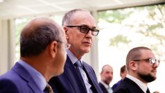 Člen AfD Roman Reusch u soudu v Severním Porýní-Vestfálsku.