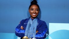 Simone Bilesová získala na hrách v Paříži čtyři medaile