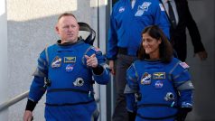 Astronauti NASA Butch Wilmore a Suni Williamsová