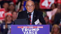 Bývalý starosta New Yorku a bývalý Trumpův právník Rudy Giuliani