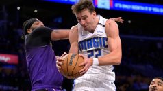 Franz Wagner z Orlanda zaznamenal v duelu NBA proti Los Angeles Lakers 37 bodů