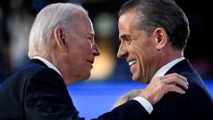 Joe Biden se synem Hunterem Bidenem