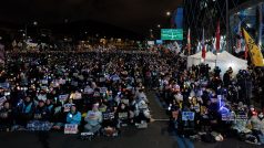 Demonstrace způsobily komplikace v dopravě