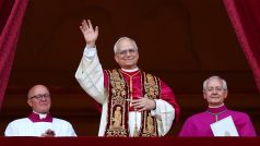 Novým papežem se stal kardinál Prevost z USA, přijal jméno Lev XIV.