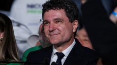 Nicušor Dan reaguje v Bukurešti na exit polly v rumunských prezidentských volebách