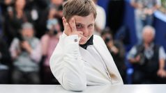 David Vodstrčil během fotografování filmu Karavana v soutěži v kategorii Un Certain Regard na 78. ročníku filmového festivalu v Cannes 22. května 2025