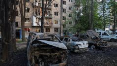 Následky nočního útoku na Charkov z 11. června 2025