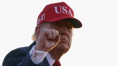 Americký prezident Donald Trump v Iowě