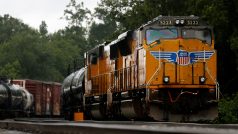 Vlak Union Pacific v Texasu