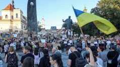 Kromě Kyjeva se protestovalo také ve Lvově, Dněpru či Oděse