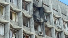 Následek ruského útoku na město Sumy z 26. července