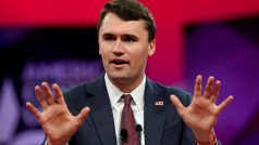 Konzervativní politický aktivista a influencer Charlie Kirk