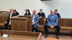 Zleva Faton Gashi, Jiří Gabriel a Petr Hrubý