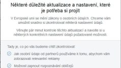 Čtení právních textů nebaví asi nikoho, ale dle GDPR mají firmy povinnost o osobních údajích zákazníků mluvit sroumitelně. I proto Facebook změny v ochraně soukromí vysvětluje vcelku srozumitelně.