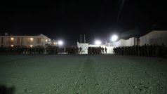 Pieta za padlé vojáky. Rotný Martin Marcin a desátníci Kamil Beneš a Patrik Štěpánek zemřeli v neděli.