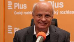 Michal Horáček ve studiu České rozhlasu PLUS