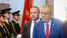 Prezident Miloš Zeman na návštěvě Kraje Vysočina