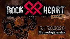 Leták rockového a metalového festivalu Rock Heart