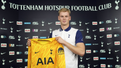 Brankář Tottenhamu Antonín Kinský