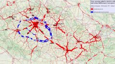 Vize rozvoje páteřní silniční sítě nad dnes definovaný rozvojový rámec