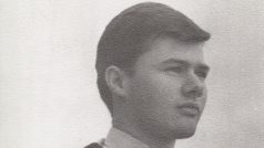 Jiří Kolda jako student vysoké školy v září 1961