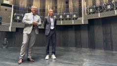 Generální komisař české účasti Ondřej Soška a ředitel Českého centra Přemysl Pela