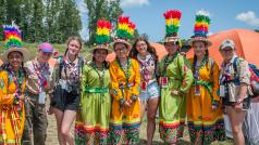 Na jamboree v Západní Virginii přijeli skauti z celého světa.