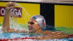 Barbora Seemanová po vyhraném finále na stometrové trati