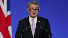 Premiér Andrej Babiš (ANO) na klimatické konferenci OSN COP26.