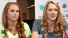 Kristýna Kolocová  a Michala Kvapilová