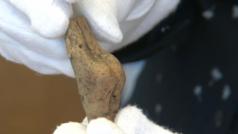 Archeologové našli nedaleko Opavy šest tisíc let starou sošku ženy