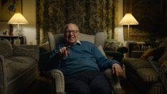 Bývalý švédský diplomat Hans Blix ve snímku Grety Stocklassy