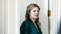 Slovenská prezidentka Zuzana Čaputová se na Hradě setkala s prezidentem Milošem Zemanem