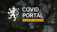 Informační webová stránka Covid Portál