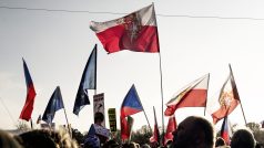 Demonstrace Letná 16.11.2019