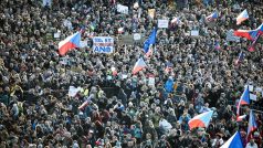 Demonstrace se podle policie zúčastnilo více než 200 tisíc lidí.