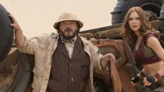 Jack Black a Karen Gillanová ve snímku Jumanji: Další level