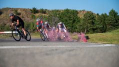 Cyklistické závody na autodromu Vysoké Mýto