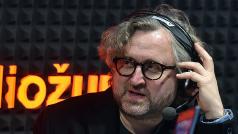 Festival Plzeň je ideální pro setkání filmových tvůrců, říká režisér Jan Hřebejk v provizorním studiu Českého rozhlasu.