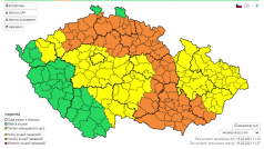 Český hydrometeorologický ústav varuje před ledovkou