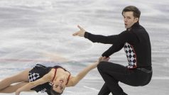 Ondřej Hotárek s partnerkou s Valentinou Marcheiovou