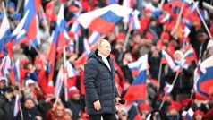 Vladimira Putina přivítaly ovace davu