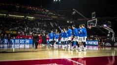 Čeští basketbaloví reprezentanti před posledním utkáním skupiny K na světovém šampionátu v Číně