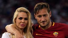 Francesco Totti s manželkou