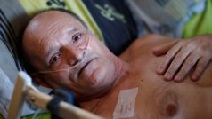 „Už jsem nebyl schopen vést svůj boj,“ řekl pacient, který byl hospitalizován na začátku týdne