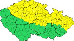 Výstraha meteorologů před silnými bouřkami platí od úterý 12.00 do 23.00