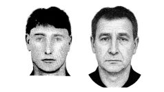 Možný nynější vzhled údajného pachatele vraždy ve Šternberku v roce 2005